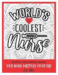 Home > people coloring pages > nurse coloring pages. Amazon Com World S Coolest Nurse Nurse Coloring Book Hilarious Adult Coloring Book With Fun Easy And Relaxing Coloring Pages Great Gift For A Nurse Show A Nurse Friend How Much