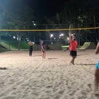 No vôlei de praia, acontecem 2 sets de 21 pontos e, em caso de empate, é disputado o terceiro set de 15 pontos. Quadra De Volei De Praia Do Rio 2