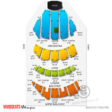 1 Beacon Theatre Seating Chart And Map Beacon Theater