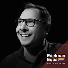So proud to be a part of Edelman Equal's pride activation.
