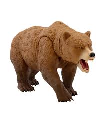 Jumanji Moving Animal Figure Big Paw Bear Reviews All Toys Home Macy S Animal Figures Bear Savage Animals