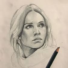 One Of My Last Sketches Sketches Of People Star Wars Art Drawings Sketches