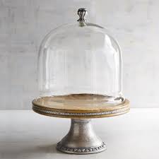 Wood Metal Cake Stand With Dome Clear Cake Stand With Dome Metal Cake Stand Cake Stand Decor