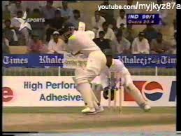 He aced all three fields and also kept everyone entertained with his. Navjot Singh Sidhu 101 Vs Pakistan At Sharjha 1996 Youtube
