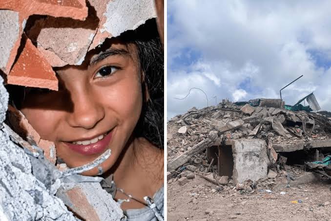 Me mantuvo tranquila Dios": la niña que sobrevivió 32 horas bajo los escombros