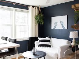 The apartment is located in the 1932 building, and the owners hoped to get cool original brick walls but didn't find any, so they decided to make concrete walls to achieve the. Black And White Design Ideas Black And White Decor Apartment Therapy