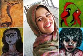 مي دبور (٢١ سنة): فنانة تشكيلية Mai Dabour (21years): Artist تخرجت مي عام  ٢٠١٧ من كلية تجارة انجليزي ، جامعة مدينة السادات ، و تحضر حاليا للماجستير،  والي جانب دراستها فهو تهوي