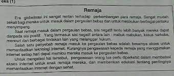 Keduanya dihubungkan oleh conjunction (kata sambung). Tolong Di Jawab A Sampai C Teks Nya Udh Di Fotoin Nanti Kasih Keterangan Mana Yang S P O K Brainly Co Id