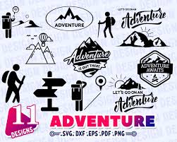 Adventure Svg Travel Svg Camping Svg Mountain Svg Etsy In 2021 Svg Mountain Svg Silhouette Svg