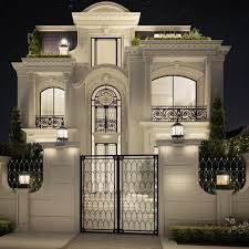 Private Villa Architecture Design Qatar Doha الدوحه Doha Qatar Dubai Classic House Design House Designs Exterior Architecture Design