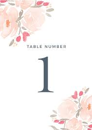 The idea here is multiple and meaningful exposure. Wedding Table Numbers Printable Pdf By Basic Invite