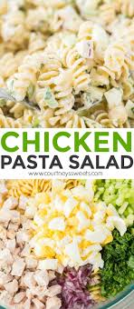 It will be the star of your potluck! Chicken Pasta Salad Courtney S Sweets