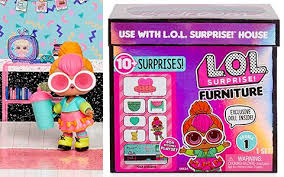 New Lol Surprise Furniture Set Surprise Spaces Pack With Bedroom And Neon Q T Cute Furniture Playset Furniture