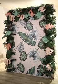 18th Birthday Party Ideas Simple Debut Decoration Ideas At Home Trish S Intimate Tropical Chic Birthday Dinner 18th Birthday Birthday Dinner Party Dinner Party Decorations Tropical Birthday
