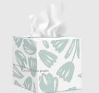 OEM/ODM Eco Friendly Factory Wholesale Cheap Price Bamboo Pulp Cube Box  3-Ply Paper Soft Facial Tissue