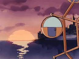 Anime aesthetic gifs and textures. Gif Sunset Aesthetic And Retro Image 7034796 On Favim Com