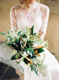 Artificial sunflower bouquet wedding bouquet bridal bouquets wedding artificial peonies flower bouquet wedding bouquets for bride bouquet box you can also choose from decorative flowers & wreaths, decoration magnolia wedding bouquet. 27 Magnolia Leaf Wedding Decor Ideas Weddingomania