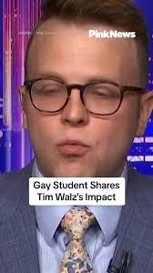Gay Student Shares Tim Walz's Impact