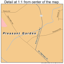 Basic info population/races income/careers housing education others. Pleasant Garden North Carolina Street Map 3752760