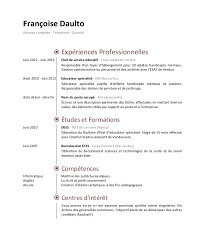 Etudiants et demandeurs d'emploi trouveront des courriers types à remettre aux employeurs pour leur vous êtes en reconversion professionnelle et à la recherche d'un stage ? Exemple De Cv Educateur Specialise