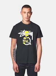Stussy Bart Simpson T Shirt