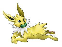 04 Jolteon Pokemon Eevee Eevee Cute Pokemon