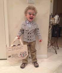 Diy Albert Einstein Costume Maskerix Com Kostumvorschlage Kleinkinder Halloween Kinder Kostum