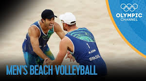 24 volleyball teams and 48 beac. Brazilian Duo Win Men S Beach Volleyball Gold Youtube