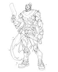 Quick Sketch Strife From Darksiders Genesis Characterdesign Conceptart Fanart Comics Darksiders Genes Character Sketch Anime Character Drawing Sketches