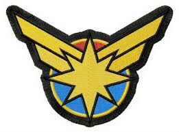 See more of captain marvel on facebook. Captain Marvel Logo Embroidery Design