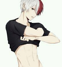 Alguem Manda As Pessoas Pararem De Fazer Esse Tipo De Fanart A Cada Imagem Assim Uma Fangirl Morre Hero My Hero Academia Shouto Anime Guys