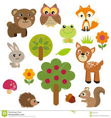 Realistic Woodland Animals Clipart Cliparthut Free Clipart Animal Clipart Cartoon Animals Animals Images