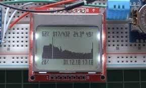 Nokia 5110 LCD based Arduino Datalogger ...