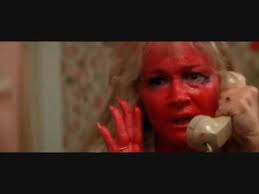 Lipstick + negligee + shoulder pads (?) + telephone + extravagant bangs. Clip From Wild At Heart Diane Ladd Freaks Out Youtube