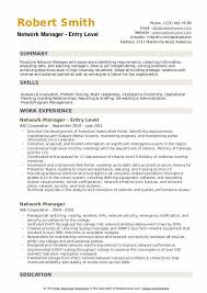 There's no need to crash this section with data overload. Network Manager Resume Samples Qwikresume