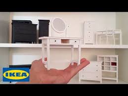 Diy Dressing Table Ikea Hemnes Miniature Furniture Youtube Miniature Furniture Diy Dressing Tables Ikea Dressing Table