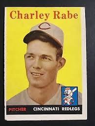 1958 Topps #376 Charley Rabe
