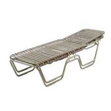 The lightweight aluminum frames last for years of service on the pool deck making the most of pool furniture budgets. Vinyl Strap Chaise Lounge Aluminum Frame St Maarten Picnic Furniture