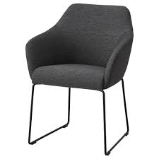Tossberg Stuhl Metall Schwarz Grau Ikea Deutschland Metal Chairs Chair Ikea