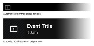 Available in png and vector. Status Bar Icons Android Developers