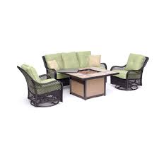 Check spelling or type a new query. Hanover Orleans 4 Piece Metal Frame Patio Conversation Set With Hanover Cushion S Included In The Patio Conversation Sets Department At Lowes Com