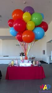 Birthday Party Balloon Decoration Ideas Without Helium Mad Blog Balloon Decorations Without Helium Big Balloons Balloon Decorations