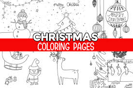 Keep your kids busy doing something fun and creative by printing out free coloring pages. Christmas Coloring Pages The Best Ideas For Kids