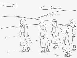 Enjoy these free printable bible coloring pages, coloring sheets and coloring book pictures. Bible Coloring Book Prophet Disciple Mark Mark 6 1 6 Coloring Page Transparent Png 1061x750 Free Download On Nicepng