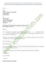 Because the amount is too large and it cannot be handed in cash, transfer of funds is a much preferred way. Application Letter For Change Of Signature In Bank Account