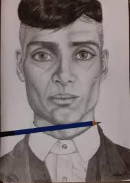 I don't know 🤷‍♂️ who done this pencil ✏️ drawing 👩‍🎨but it's from The  Bass Beer 🍺 ad. I think Ciaran was the only one that didn't take part in  that ad.