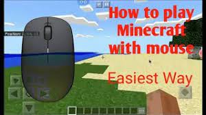 Nah i like my mouse being extremely stable with the same speed. How To Play Mcpe With Mouse Without Holding Left Mouse Button 100 Working S A Gaming Youtube