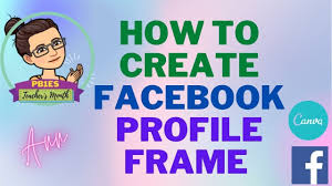 Hello friends in this video i have shared how to make a facebook photo frame with android! How To Create Facebook Profile Frame Using Canva Publish Photo Frame Tagalog Youtube