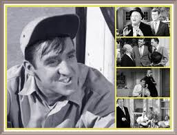 Andy Griffith as Sheriff Andy Taylor, Don Knotts as Deputy Barney Fife and  Jim Nabors as Gomer Pyle during season 4. Image dated February 11, 1964.