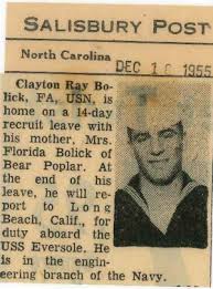 Clayton Ray Bolick (1938-2016)
